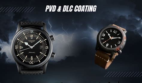 DLC watch coating 3 of the main stages visualised! 